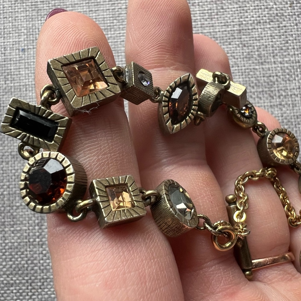 Elegant Patricia Locke Gold Tone Bracelet